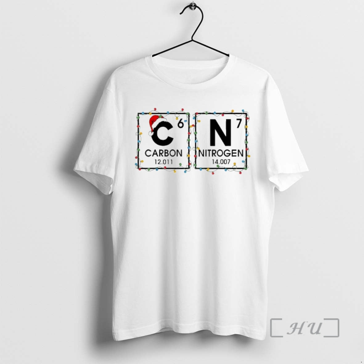Officials Carbon Nitrogen Teacher Science Periodic Table 67 Christmas T-Shirts, Hoodie, Sweatshirt | InkNestWear.com