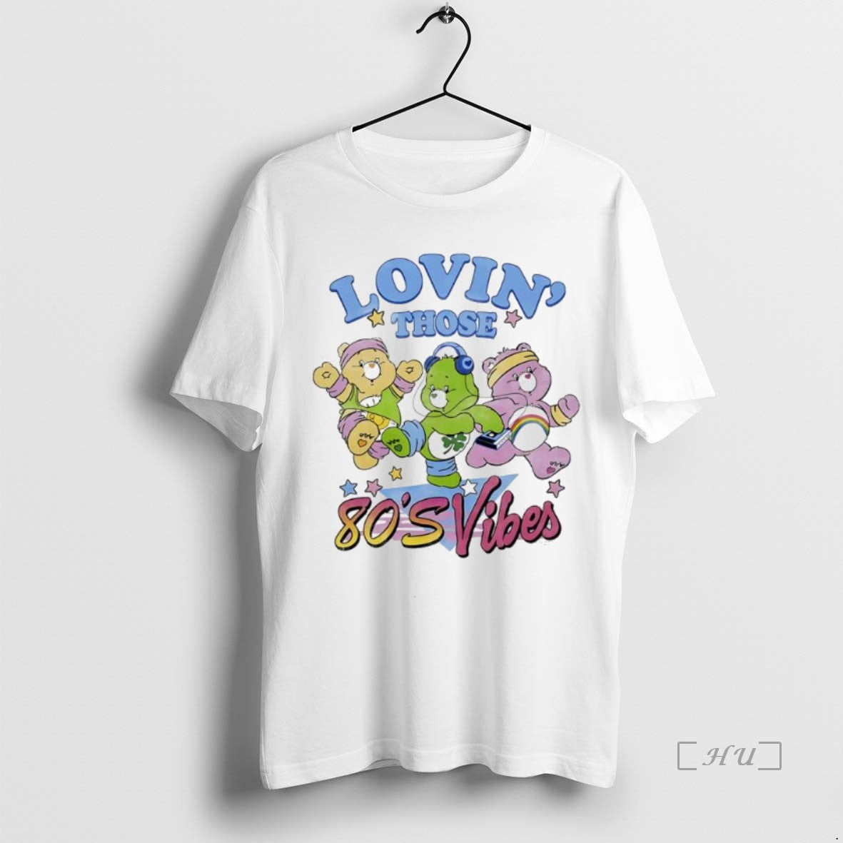 Officials Care Bears Lovin Those 80s Vibes Cute T-Shirts, Hoodie, Sweatshirt | InkNestWear.com