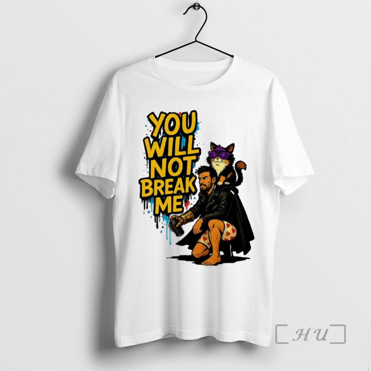 Officials Carl And Donut Cat Dungeon Crawler Carl You Will Not Break Me Graffiti Premium T-Shirts, Hoodie, Sweatshirt