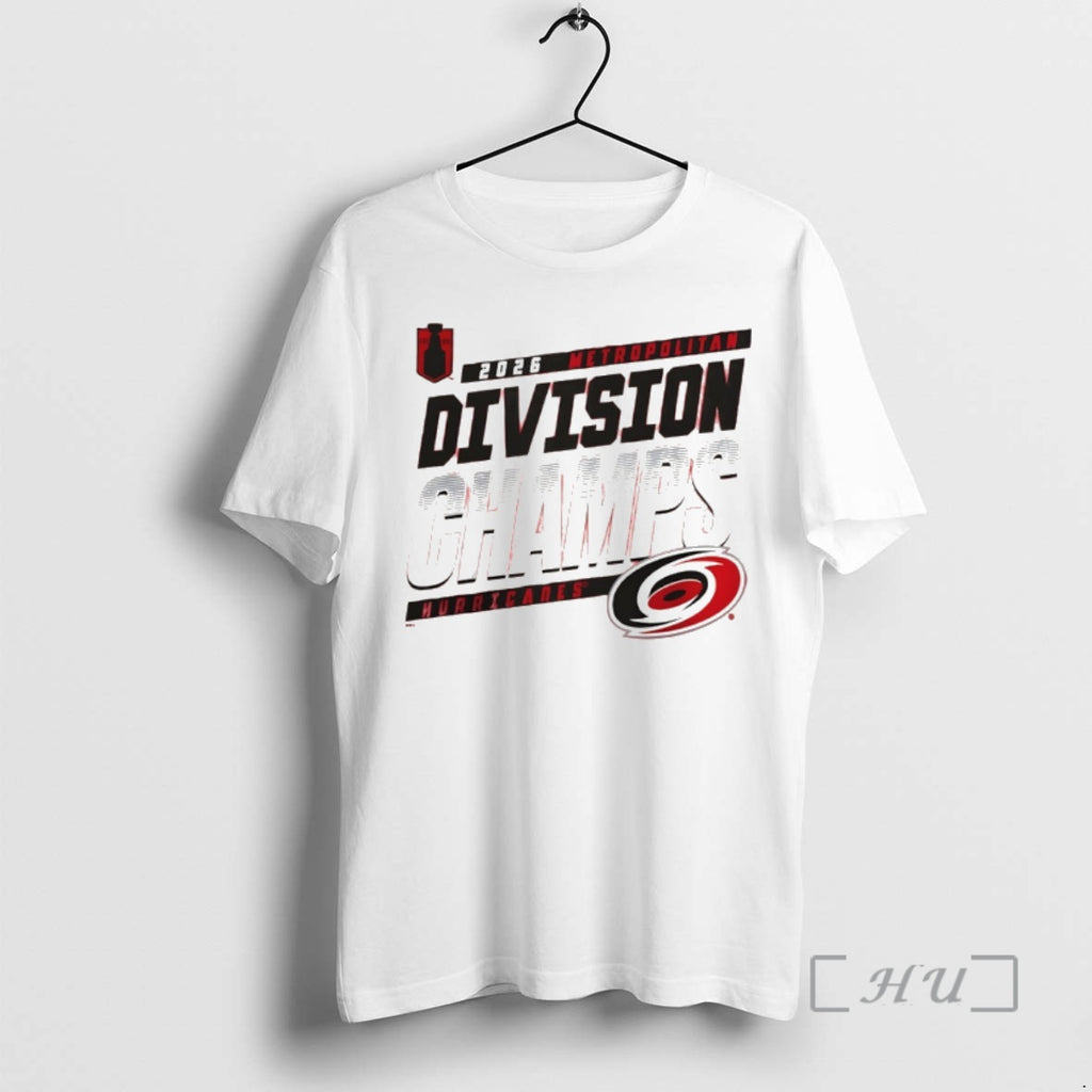 Officials Carolina Hurricanes 2026 Metropolitan Division Champions Logo