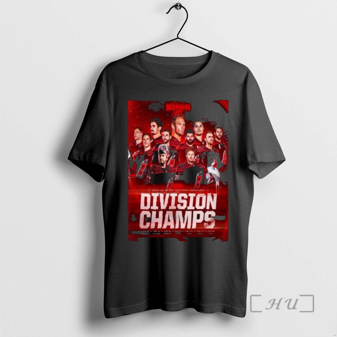Officials Carolina Hurricanes Nhl 2025 2026 Metro Division Champions Sound The Siren Premium T Shirts