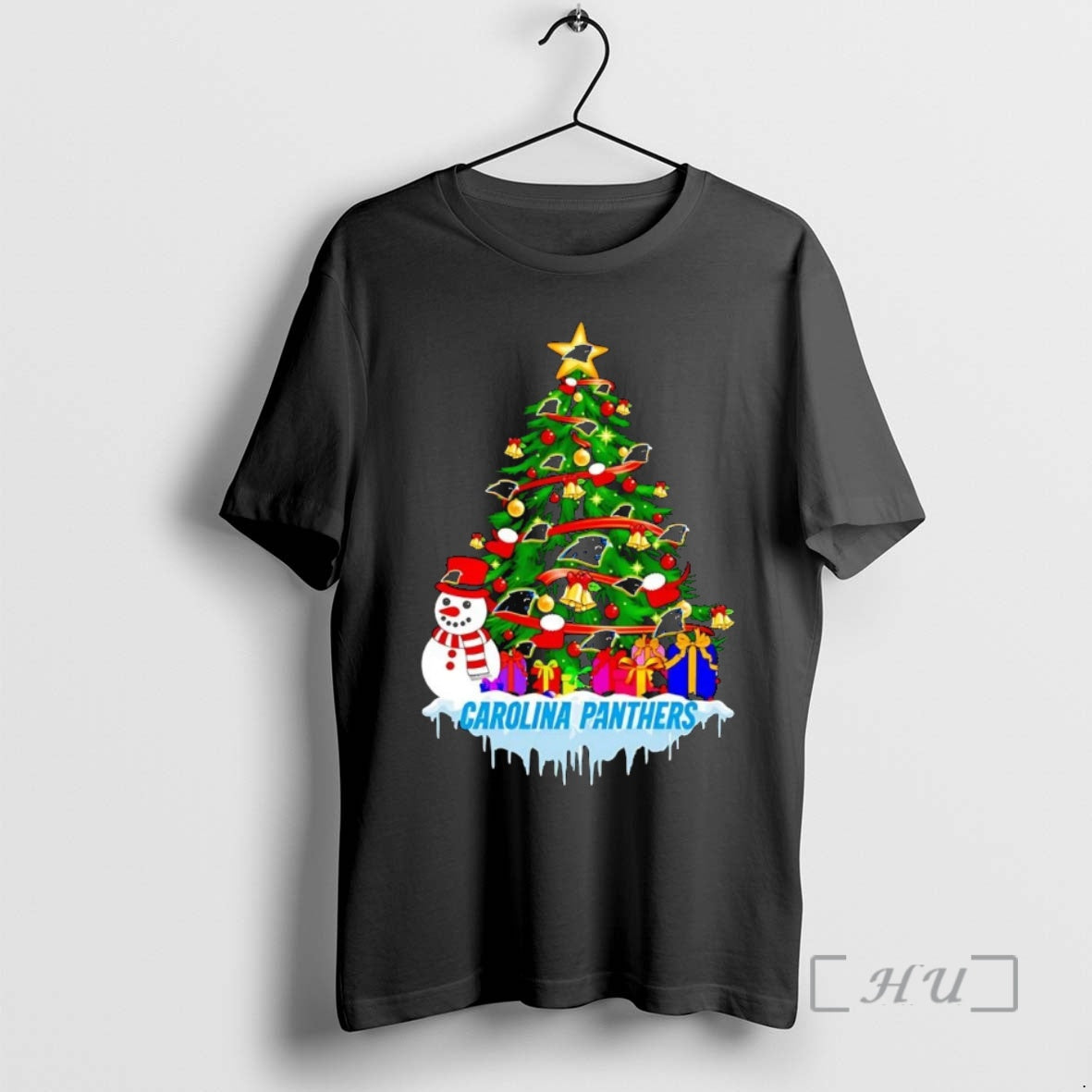 Officials Carolina Panthers Merry Christmas Tree T-Shirts, Hoodie, Sweatshirt | InkNestWear.com