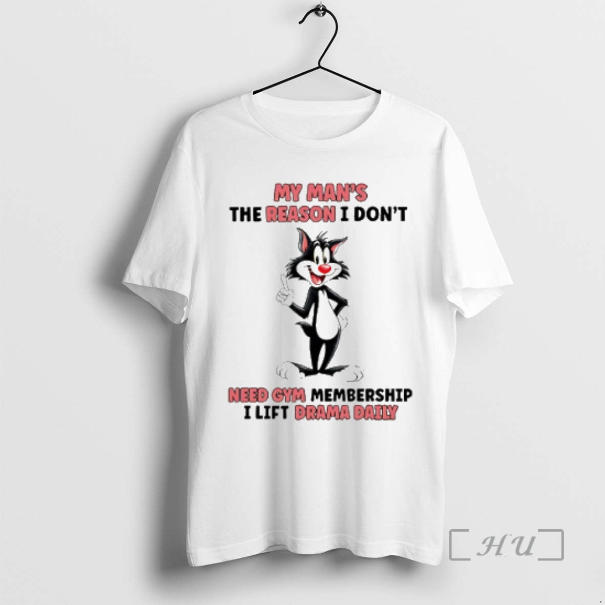 Officials Cat My Mans The Reason I Dont Need A Gym Membership I Lift Drama T-Shirts, Hoodie, Sweatshirt | InkNestWear.com