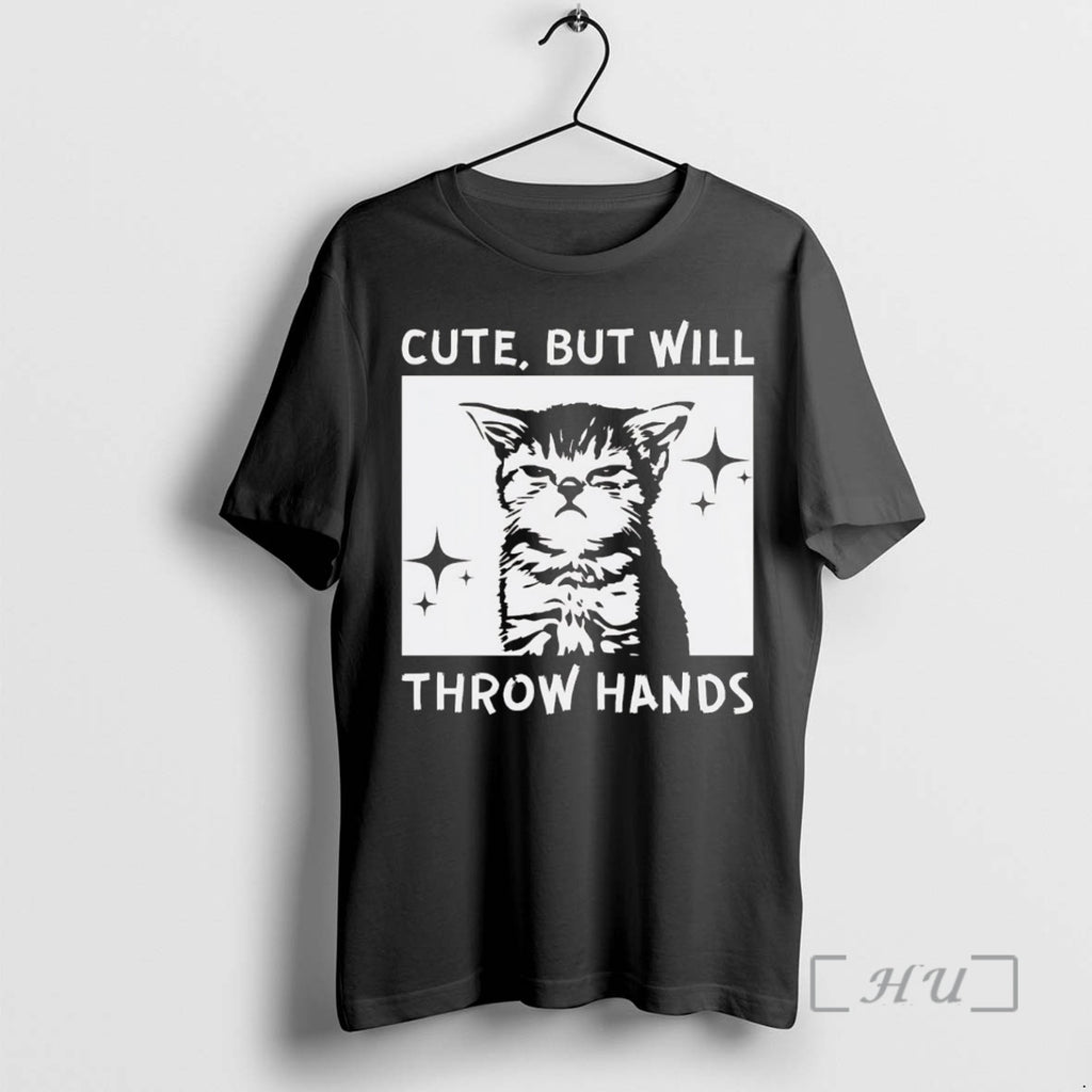 Officials Cat Cute But Will Throw Hands T-Shirts, Hoodie, Sweatshirt | InkNestWear.com