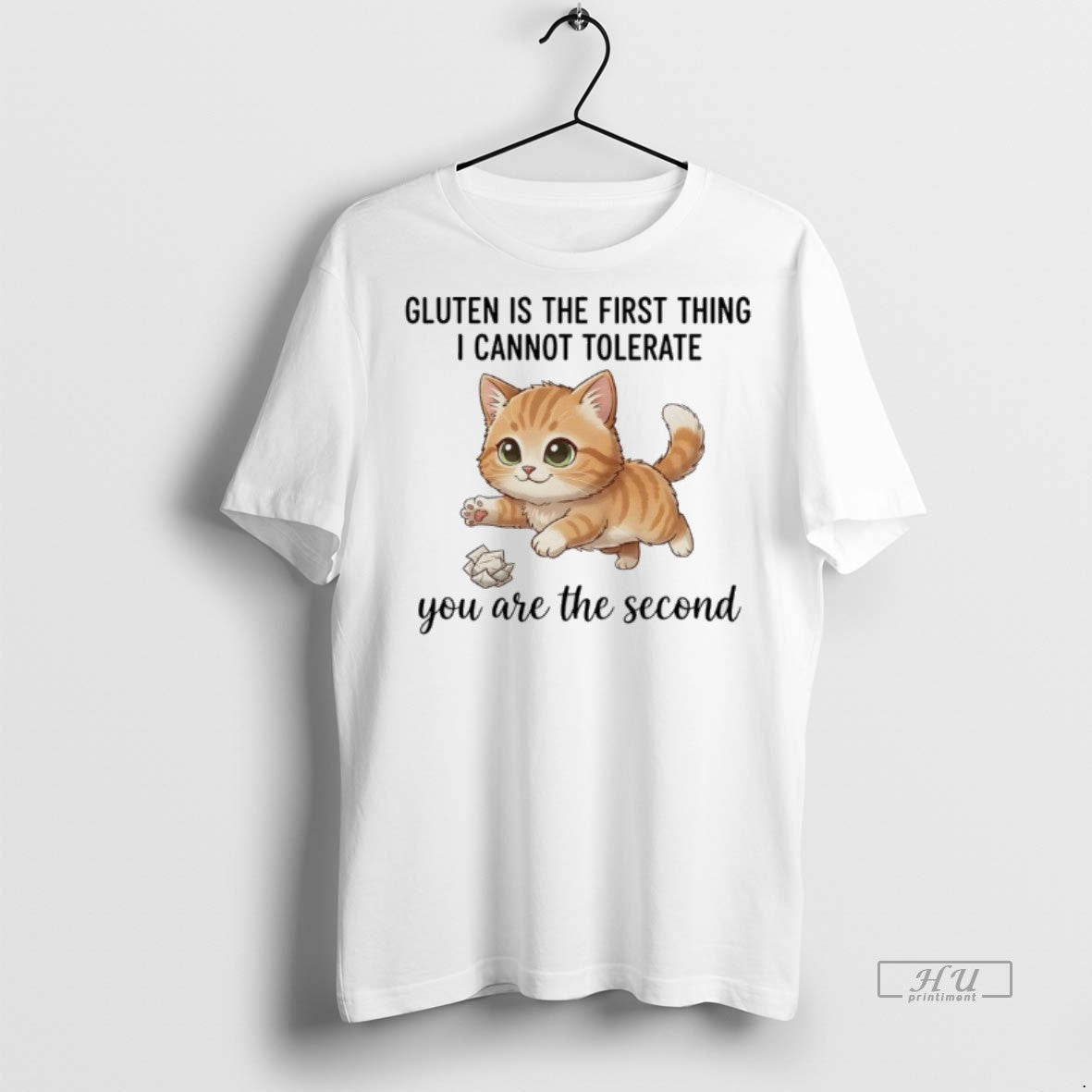 Officials Cat Gluten Is The First Thing I Cannot Tolerate You Are The Second Premium T-Shirts, Hoodie, Sweatshirt