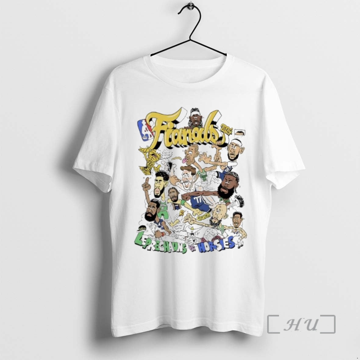 Officials Celtics Vs Mavericks 2024 Nba Finals Player Caricature T-Shirts, Hoodie, Sweatshirt | InkNestWear.com