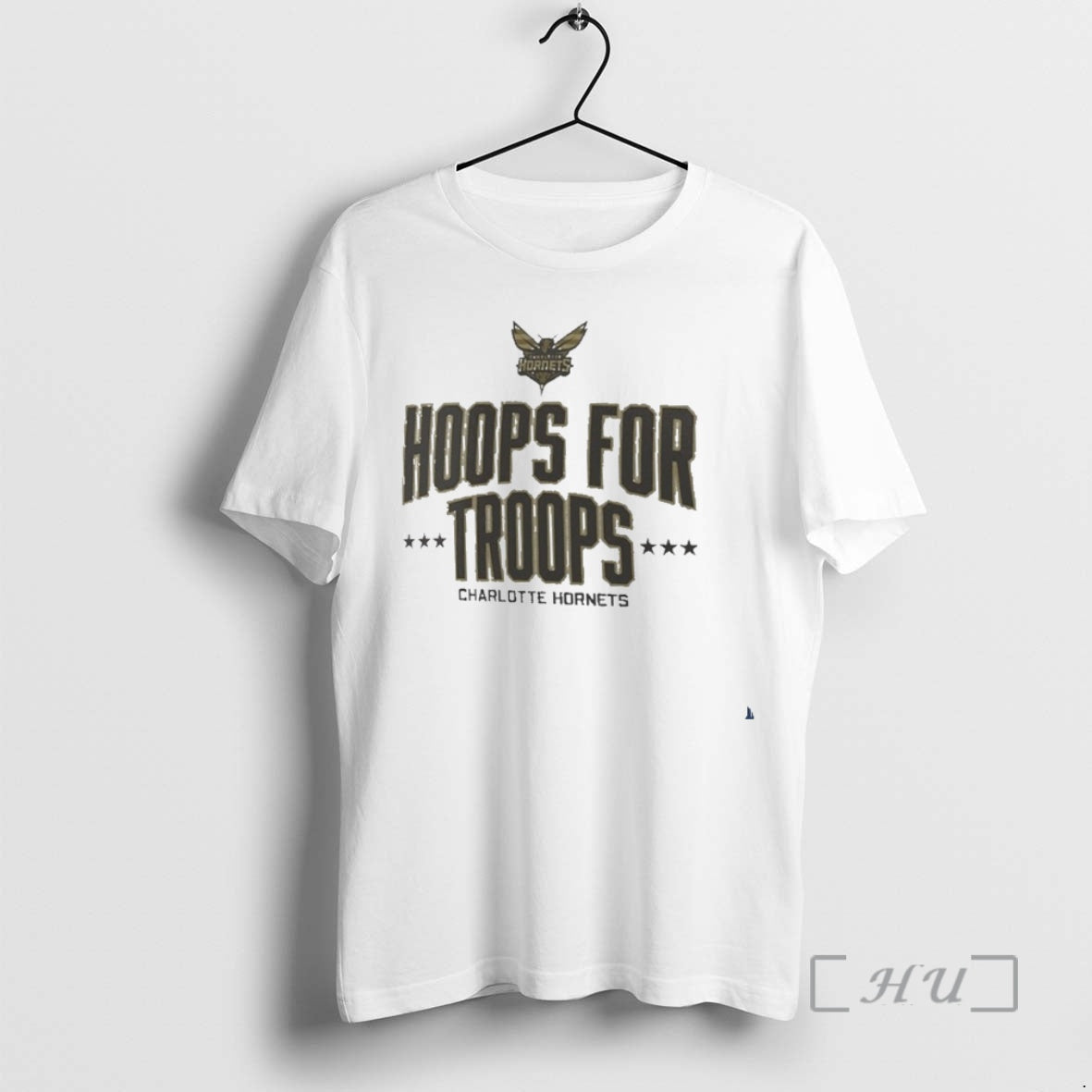 Officials Charlotte Hornets X Nba Hoops For Troops T-Shirts, Hoodie, Sweatshirt | InkNestWear.com