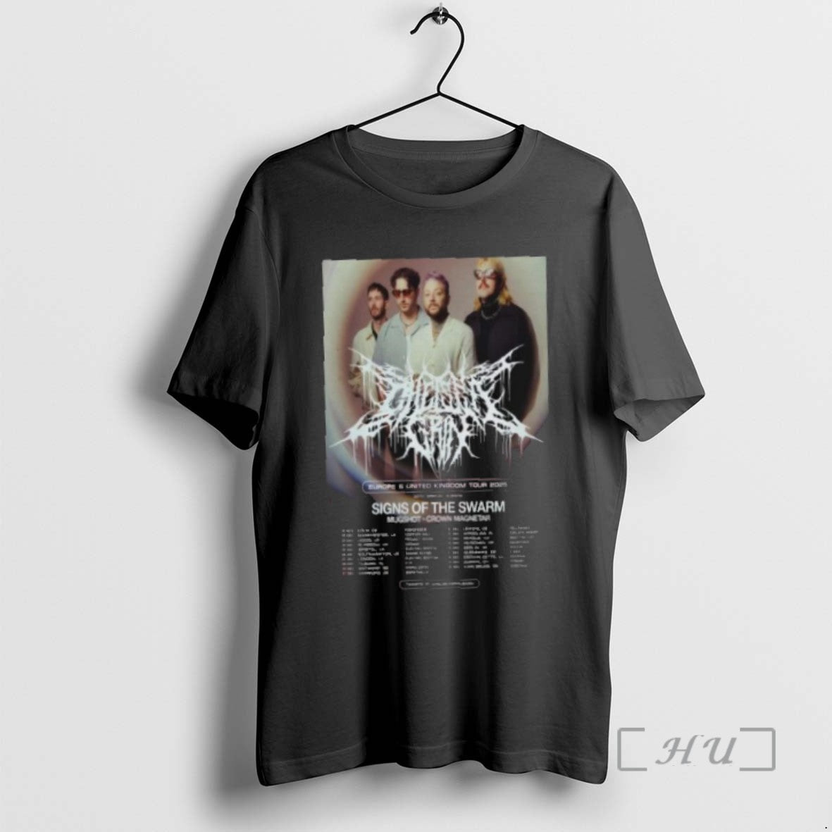 Officials Chelsea Grin Signs Of The Swarm Tour Dec 2025 Shirts Sweater