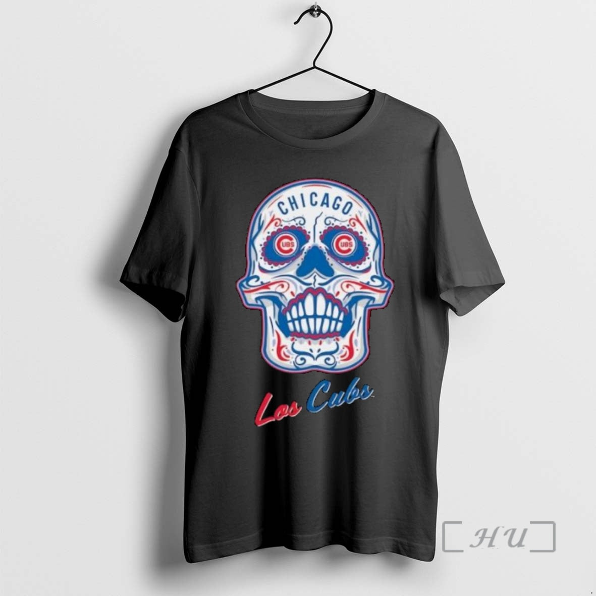 Officials Chicago Cubs Mitchell Ness Sugar Skull Boxy Circle Black T-Shirts, Hoodie, Sweatshirt | InkNestWear.com