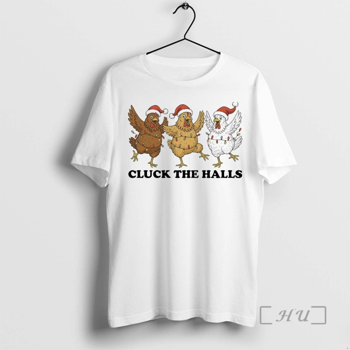 Officials Chicken Cluck The Halls Christmas T-Shirts, Hoodie, Sweatshirt | InkNestWear.com