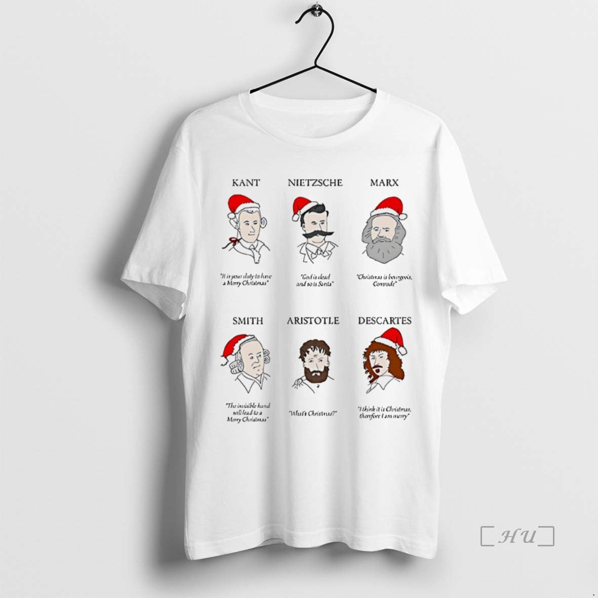 Officials Christmas Philosophers Funny White T-Shirts, Hoodie, Sweatshirt | InkNestWear.com