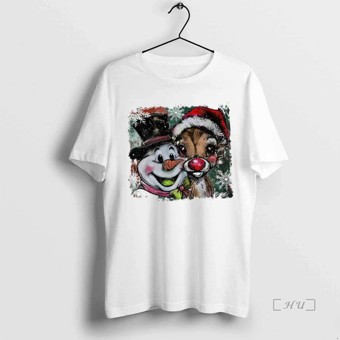 Officials Christmas Snowman And Reindeer T-Shirts, Hoodie, Sweatshirt | InkNestWear.com