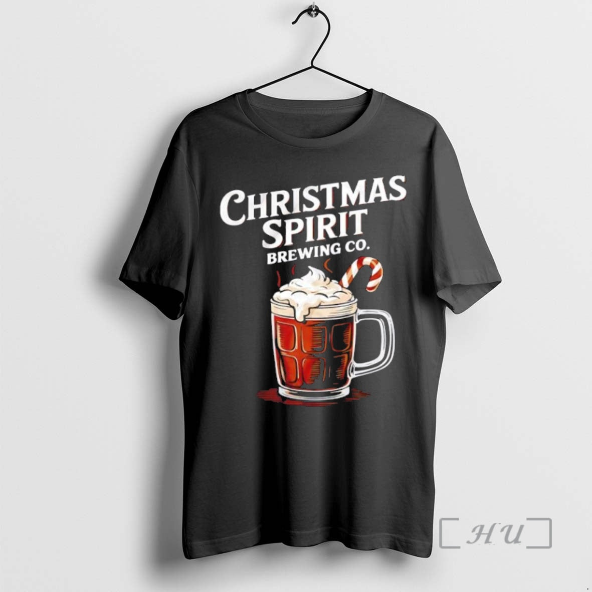Officials Christmas Spirit Hot Cocoa Graphic Retro Black T-Shirts, Hoodie, Sweatshirt | InkNestWear.com