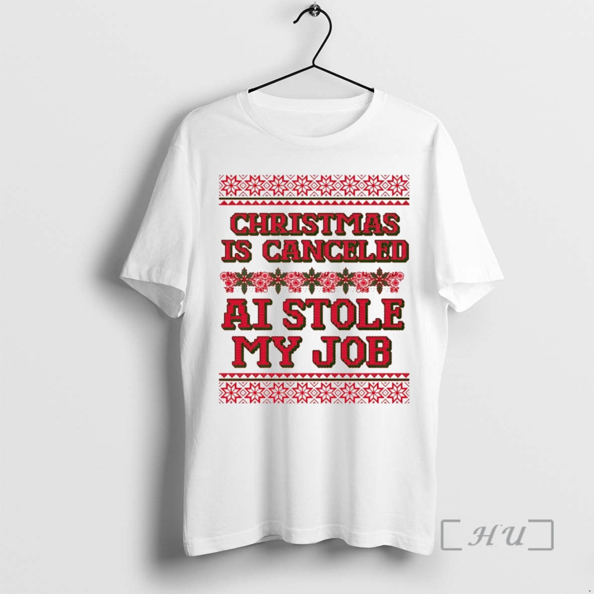 Officials Christmas Is Cancel Ai Stole My Job T-Shirts, Hoodie, Sweatshirt | InkNestWear.com