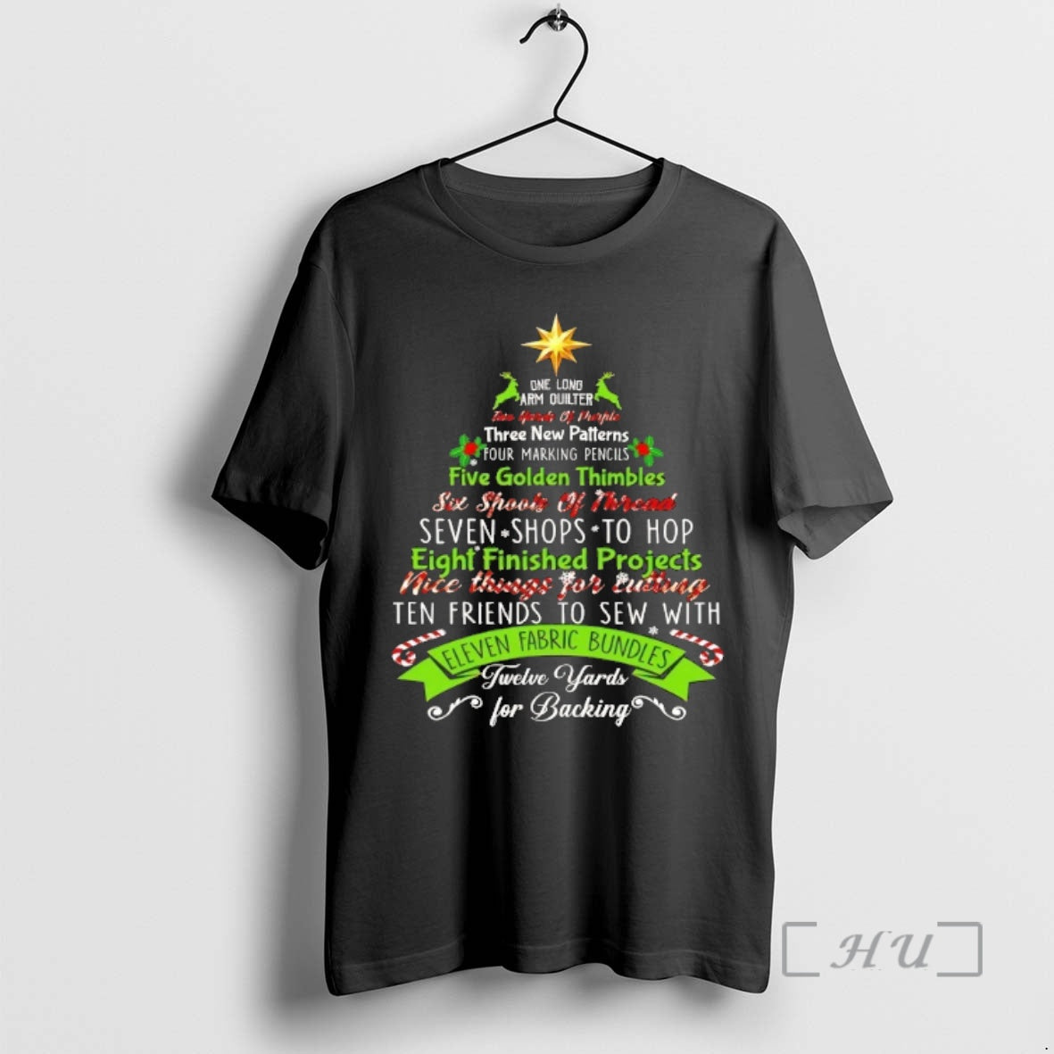 Officials Christmas Tree Eleven Fabric Bundles Twelve Yards For Backing T-Shirts, Hoodie, Sweatshirt | InkNestWear.com