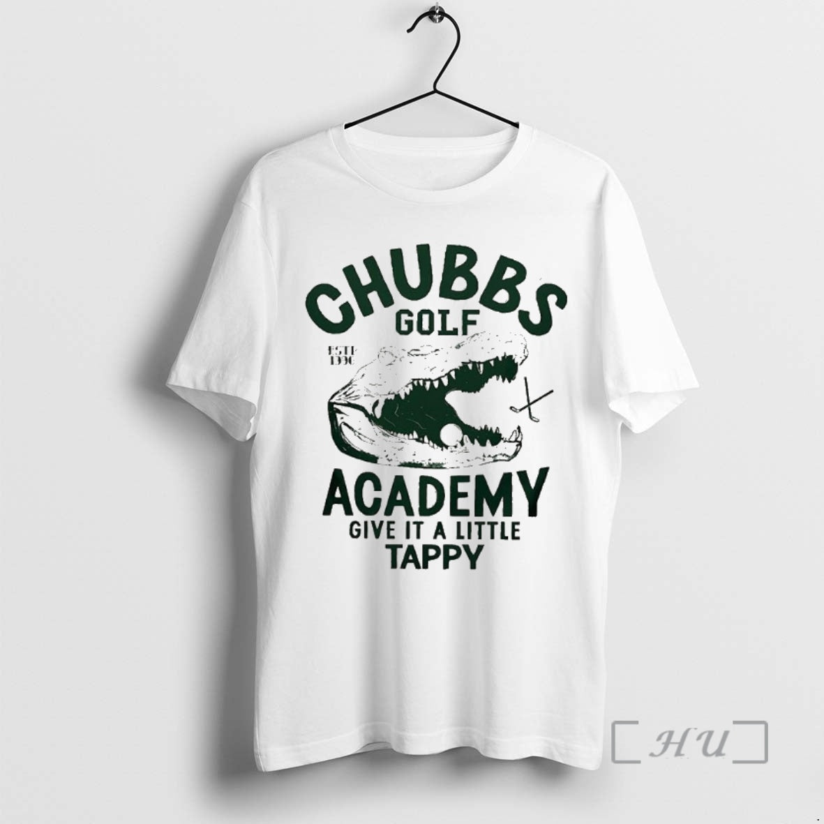 Officials Chubbs Golf Academy Give It A Little Tappy Est 1996 Logo Premium T Shirts Hoodie, Sweatshirt | InkNestWear.com