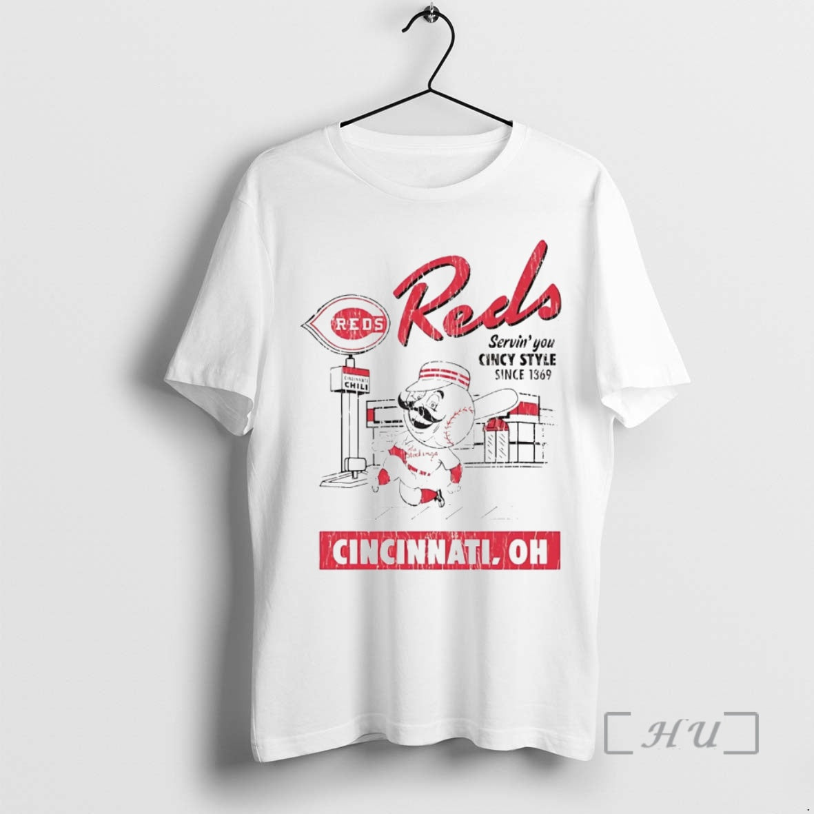 Officials Cincinnati Reds Serving You Cincy Style Since 1869 T-Shirts, Hoodie, Sweatshirt | InkNestWear.com