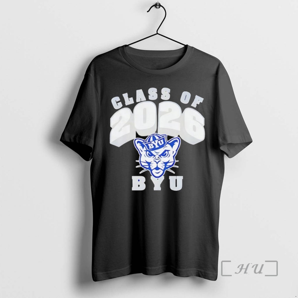 Officials Class Of 2026 Byu Cougars Logo T Shirt Sweater