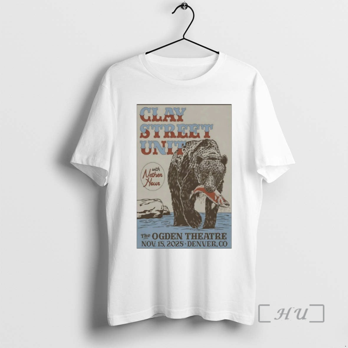 Officials Clay Street Unit Nov 15 2025 The Ogden Theatre In Denver Co Premium T-Shirts, Hoodie, Sweatshirt | InkNestWear.com