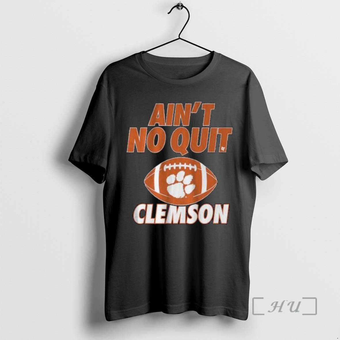 Officials Clemson Football Aint No Quit Circle Black T-Shirts, Hoodie, Sweatshirt | InkNestWear.com