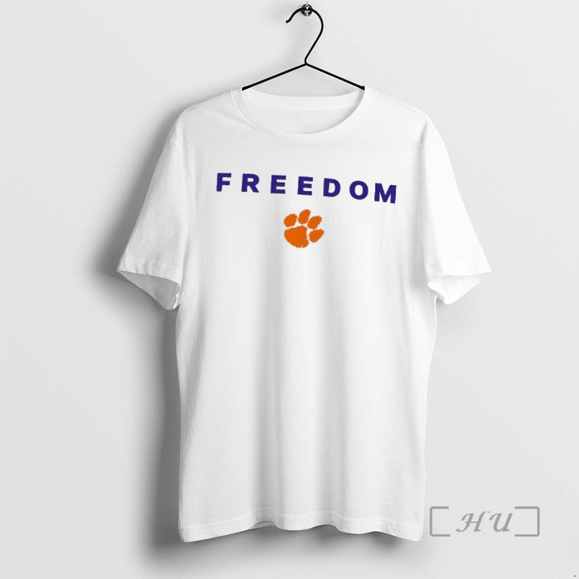 Officials Clemson Tigers Football Freedom Logo T-Shirts, Hoodie, Sweatshirt | InkNestWear.com