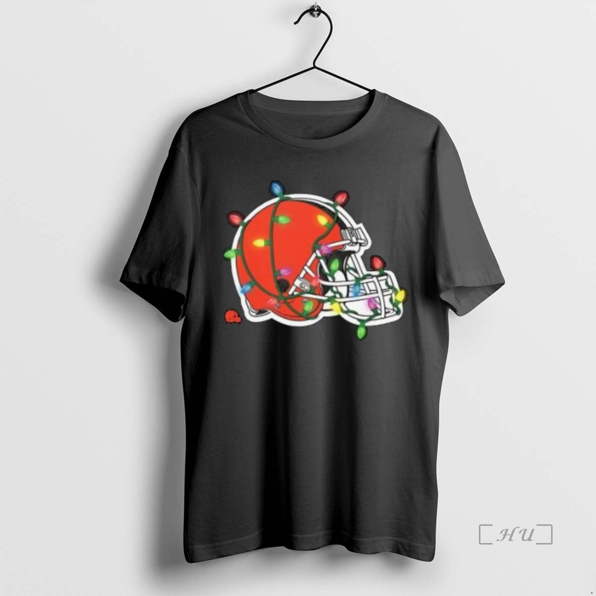 Officials Cleveland Browns Primary Logo Holiday Lights 2025 Circle Black T-Shirts, Hoodie, Sweatshirt | InkNestWear.com