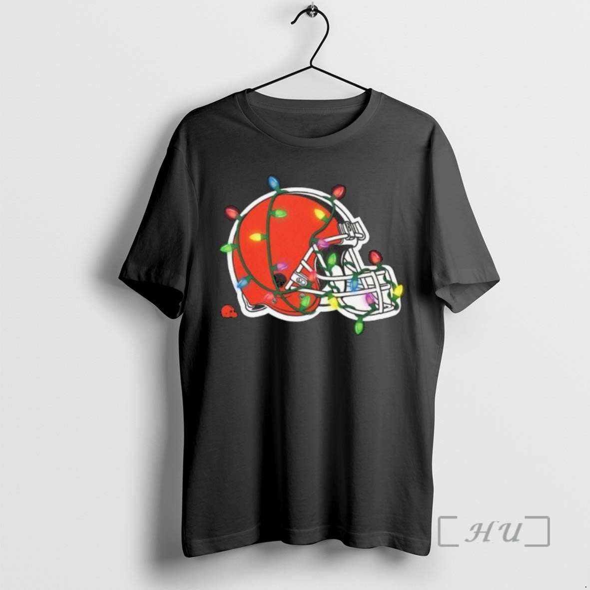 Officials Cleveland Browns Primary Logo Holiday Lights 2025 T-Shirts, Hoodie, Sweatshirt | InkNestWear.com