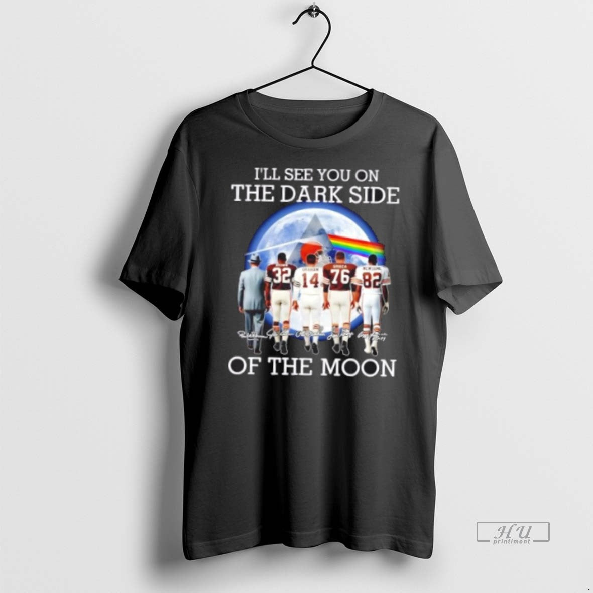 Officials Cleveland Browns Legends Ill See You On The Dark Side Of The Moon Premium T-Shirts, Hoodie, Sweatshirt