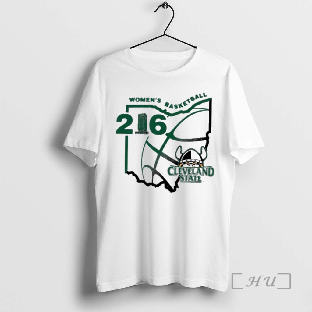 Officials Cleveland State Vikings Womens Basketball 216 T-Shirts, Hoodie, Sweatshirt | InkNestWear.com