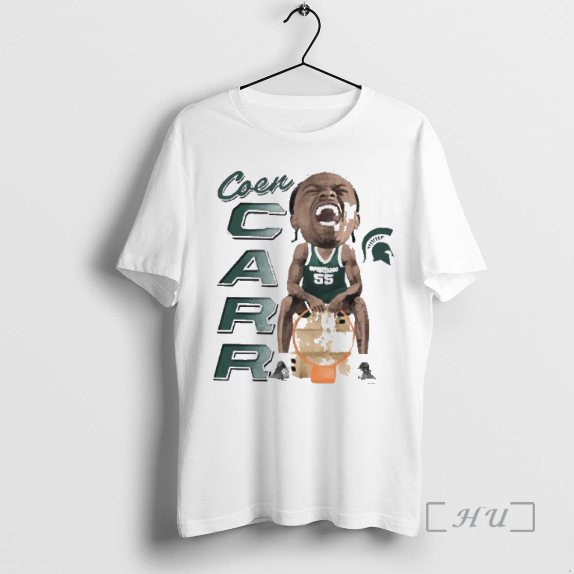 Officials Coen Carr Nba Michigan State Spartans Caricatures T-Shirts, Hoodie, Sweatshirt | InkNestWear.com