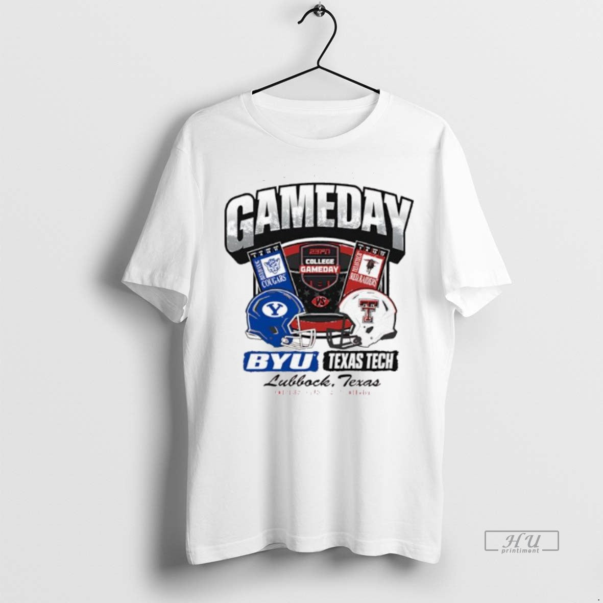 Officials College Gameday Byu Vs Texas Tech Lubbock Texas Jones Att Stadium Premium T-Shirts, Hoodie, Sweatshirt
