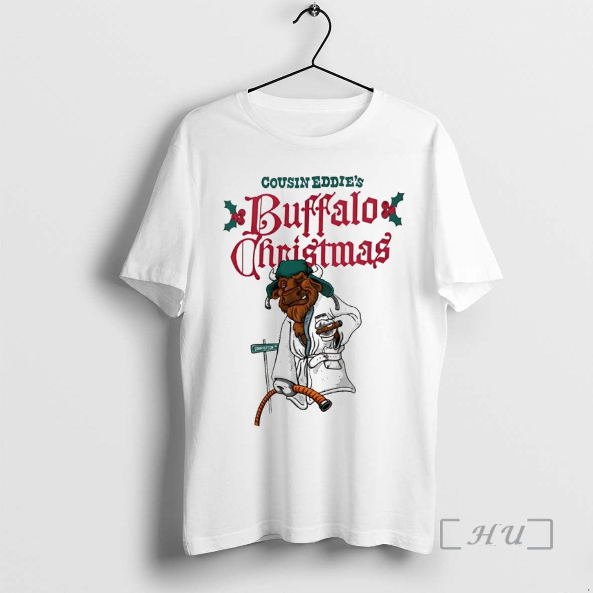 Officials Cousin Eddies Shitter Was Full Buffalo Christmas T-Shirts, Hoodie, Sweatshirt | InkNestWear.com