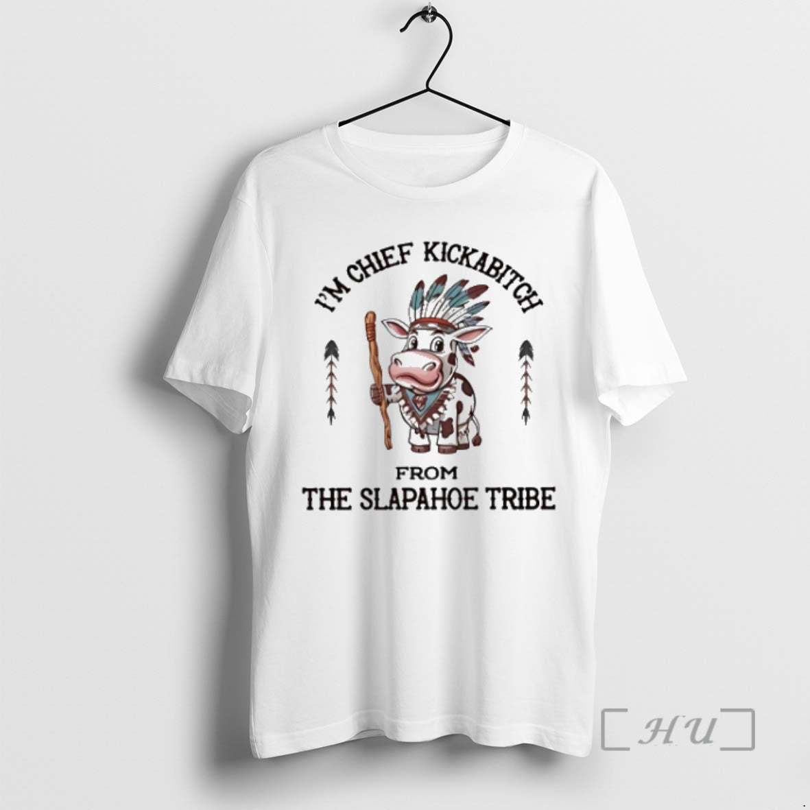 Officials Cow Nation American Im Chief Kick A Bitch From The Slapahoe Tribe Premium T-Shirts, Hoodie, Sweatshirt