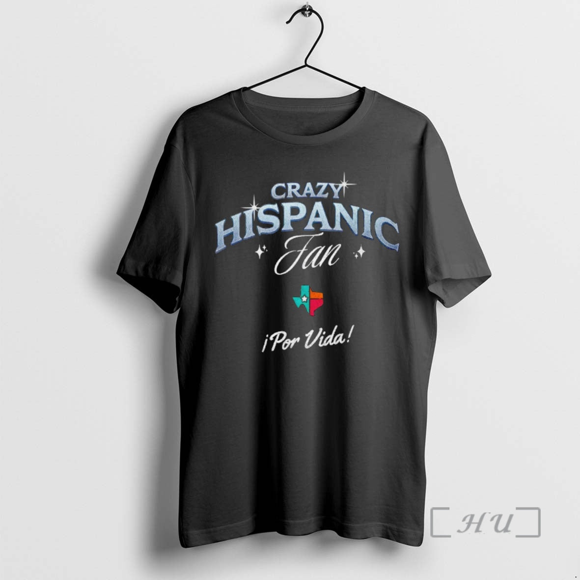 Officials Crazy Hispanic Spurs Fan Por Vida San Antonio Spurs Basketball 2026 Premium T Shirts