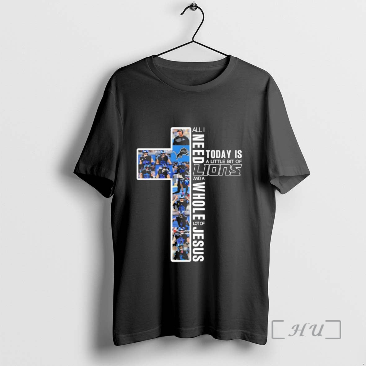 Officials Cross All I Need Today Is A Little Bit Of Detroit Lions Players And T-Shirts, Hoodie, Sweatshirt | InkNestWear.com