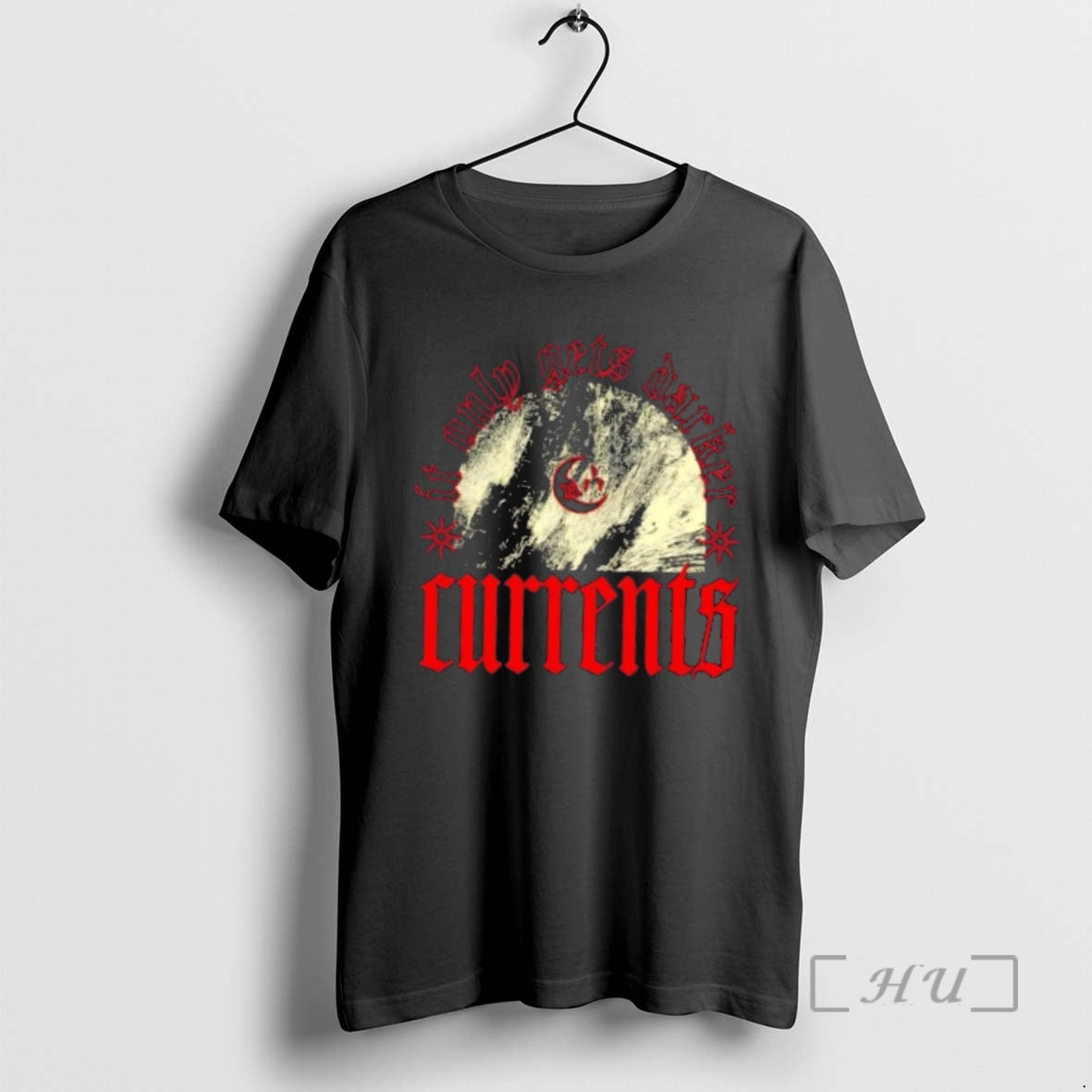 Officials Currents It Only Gets Darker Vintage T-Shirts, Hoodie, Sweatshirt | InkNestWear.com