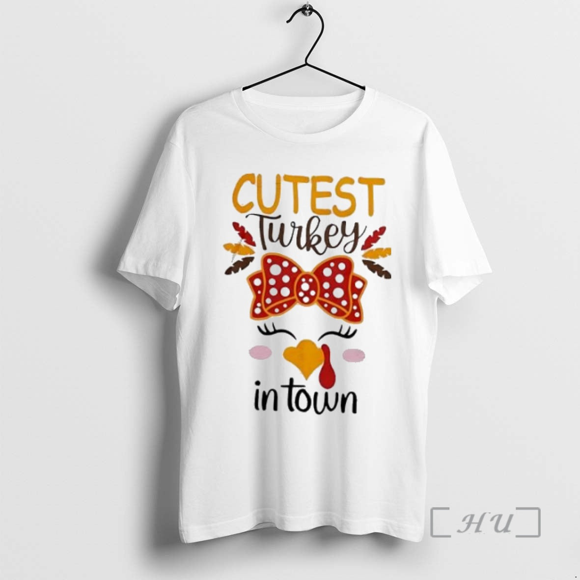 Officials Cutest Turkey In Town Cute T-Shirts, Hoodie, Sweatshirt | InkNestWear.com