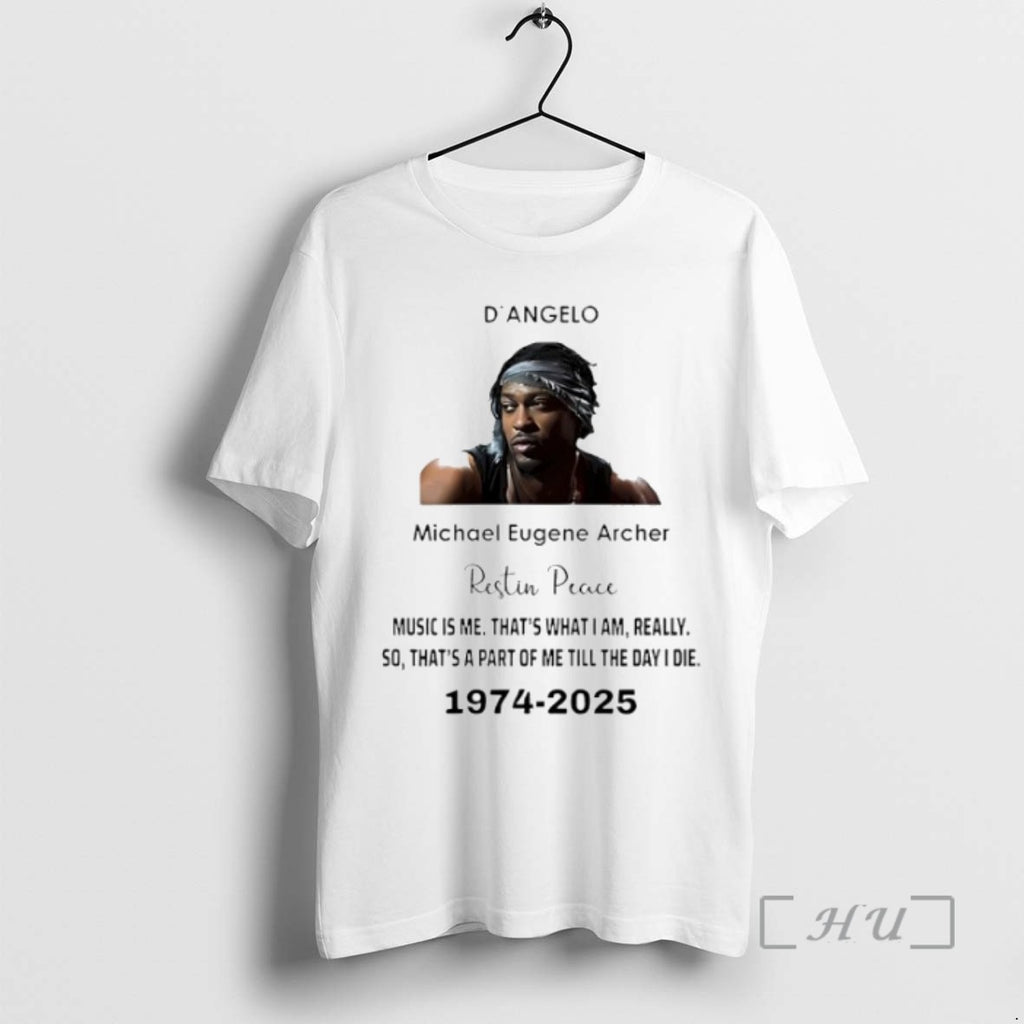 Officials Dangelo Micheal Eugene Archer Rest In Peace 1974 2025 Shirts Sweater