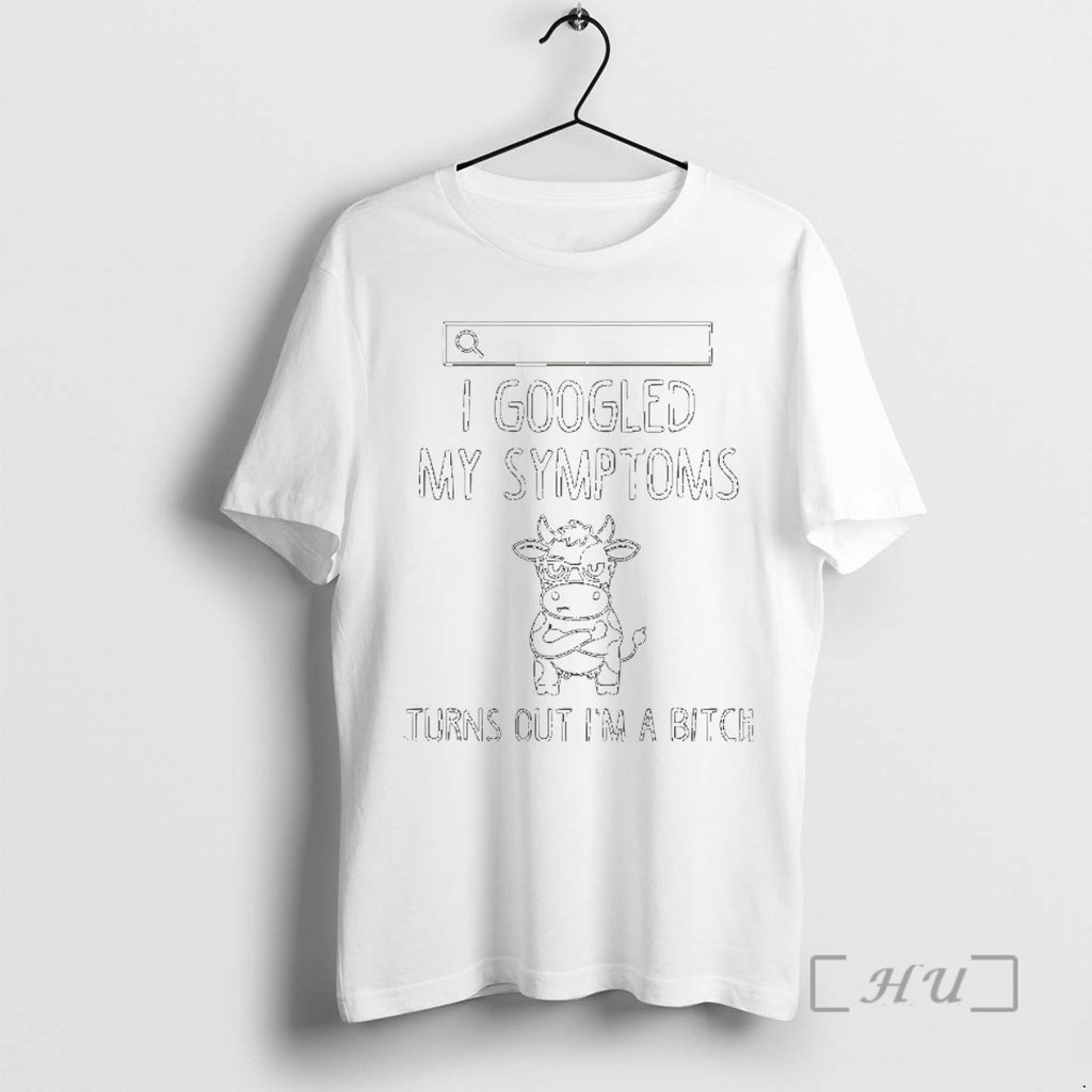 Officials Dairy Cow I Googled My Symptoms Turn Out Im A Bitch Christmas Ornaments T-Shirts, Hoodie, Sweatshirt