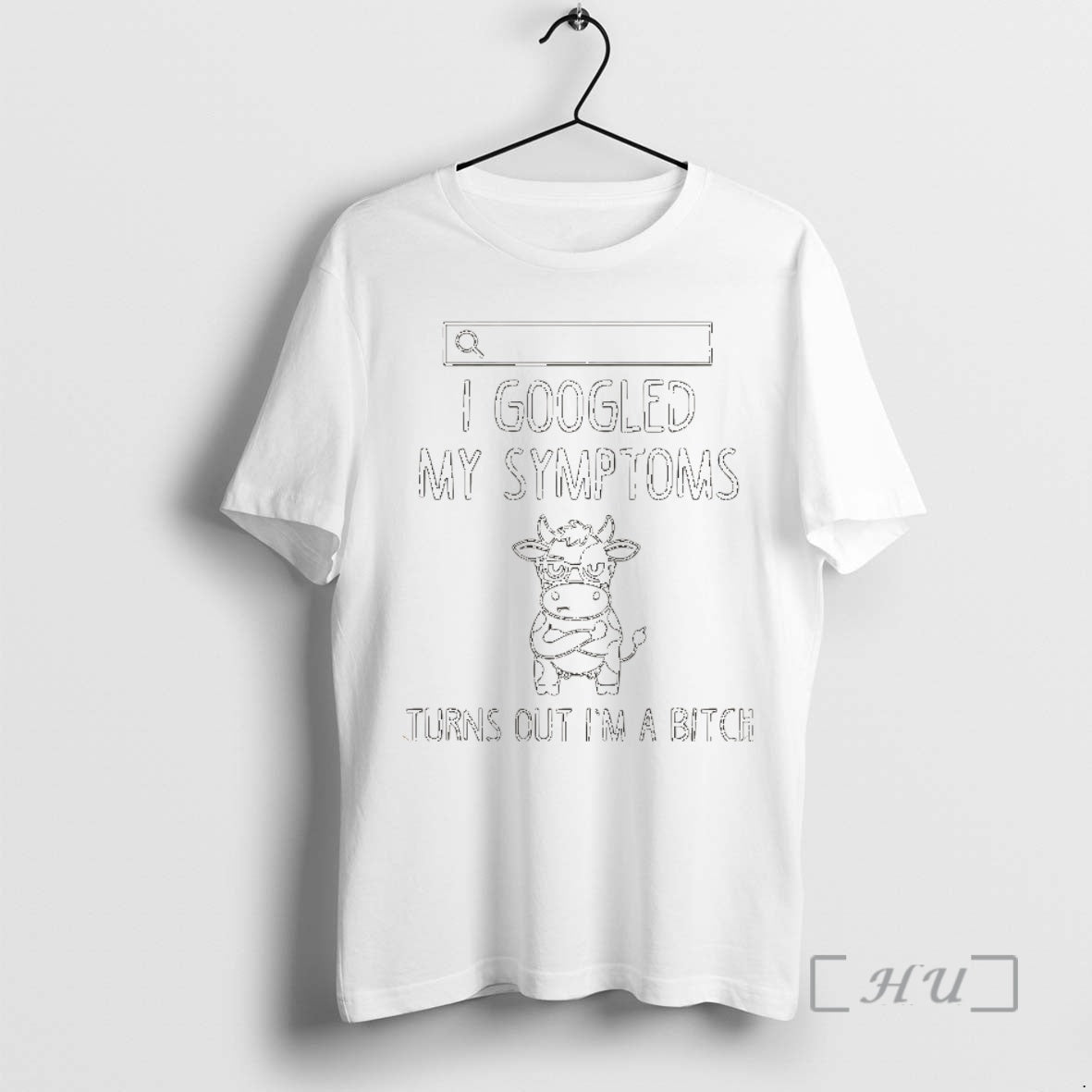 Officials Dairy Cow I Googled My Symptoms Turn Out Im A Bitch Christmas Ornaments T-Shirts, Hoodie, Sweatshirt