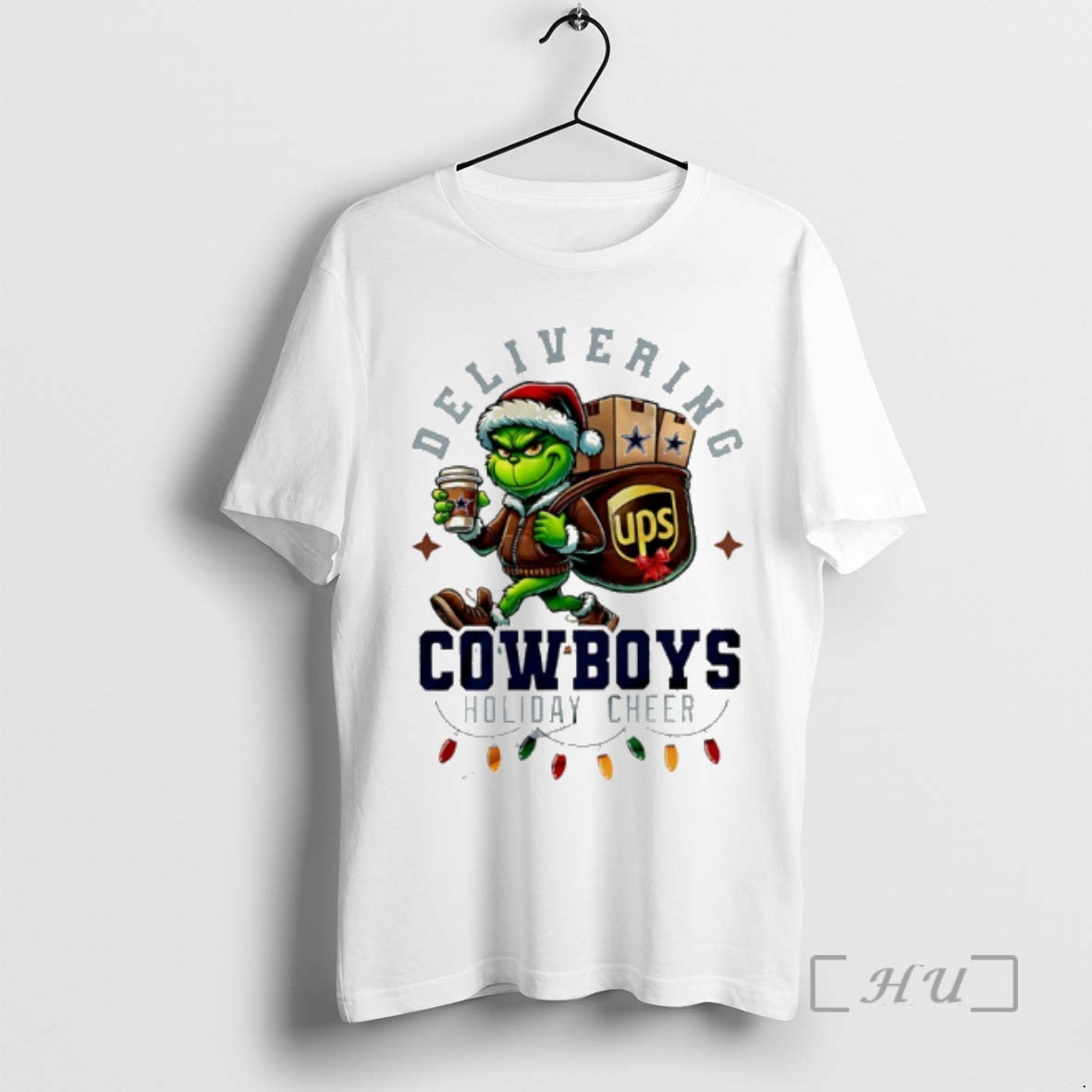 Officials Dallas Cowboys Grinch Delivering Ups Holiday Cheer Christmas T-Shirts, Hoodie, Sweatshirt | InkNestWear.com