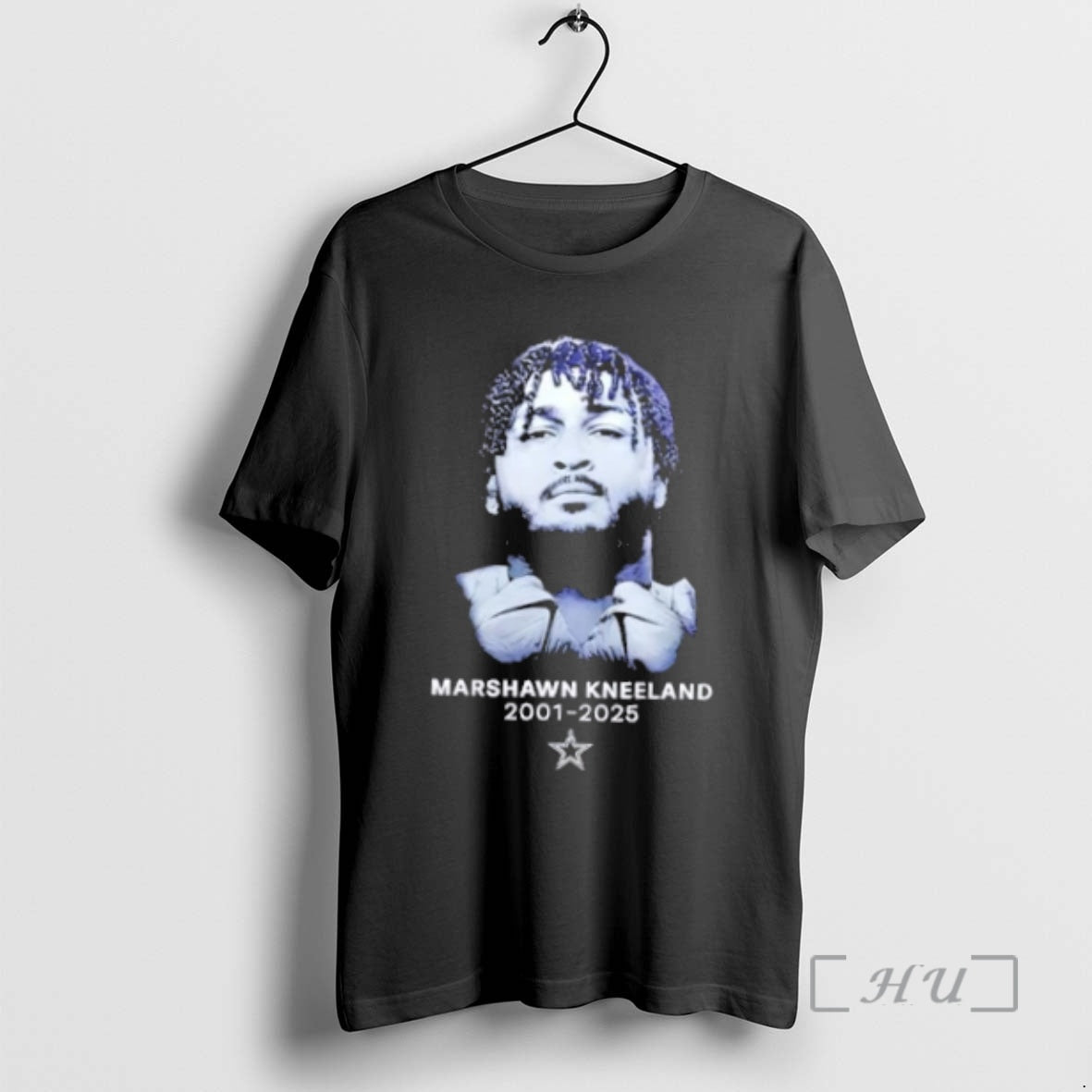 Officials Dallas Cowboys Honoring Marshawn Kneeland 2001 2025 Dallas Cowboys Cross 2 Sided Premium T-Shirts, Hoodie,...