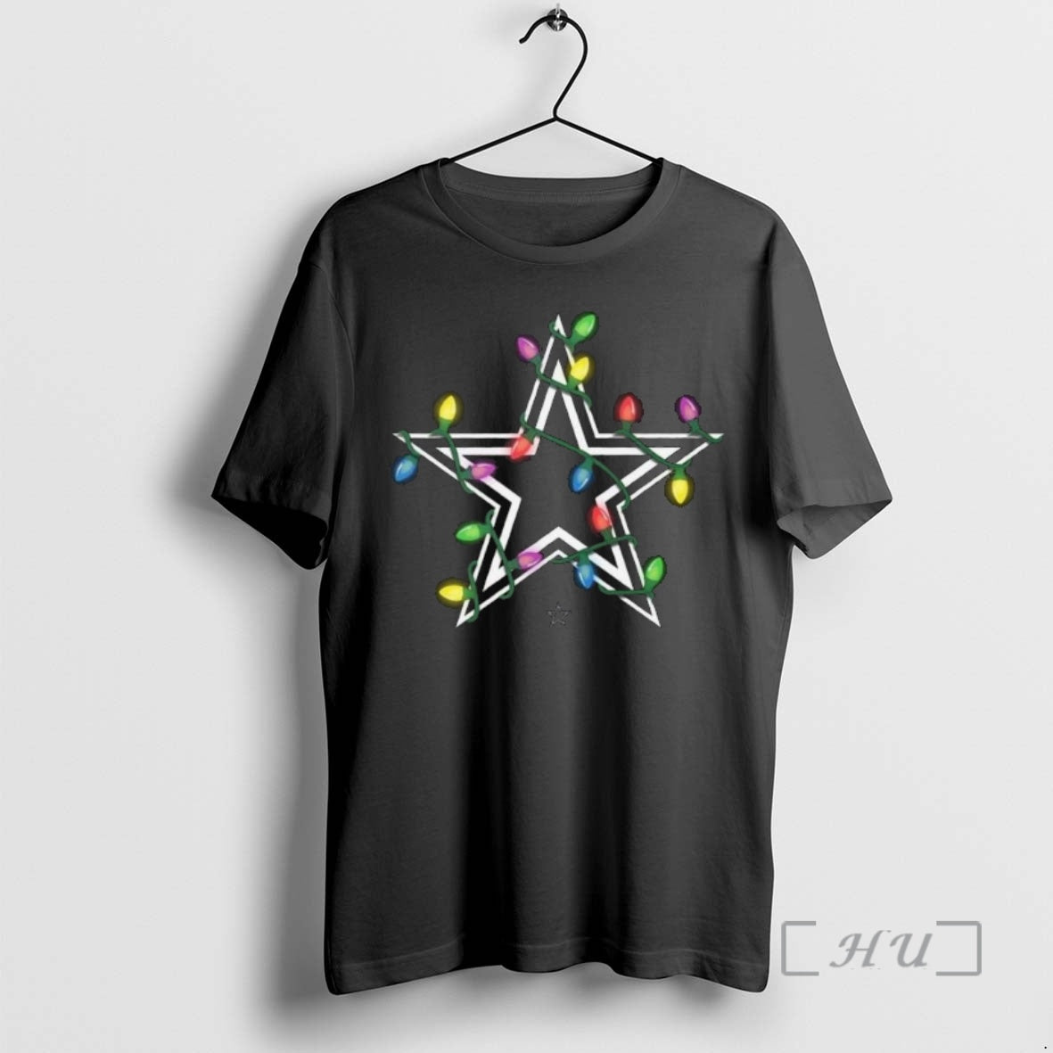 Officials Dallas Cowboys Primary Logo Holiday Lights 2025 T-Shirts, Hoodie, Sweatshirt | InkNestWear.com