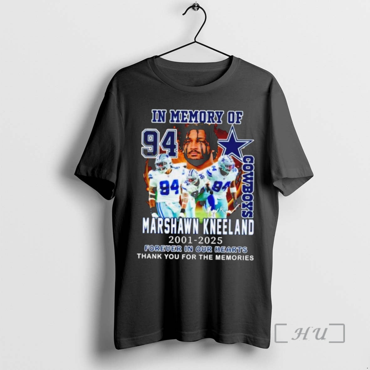 Officials Dallas Cowboys Memory Marshawn Kneeland 2001 2025 Thank You Memories T-Shirts, Hoodie, Sweatshirt