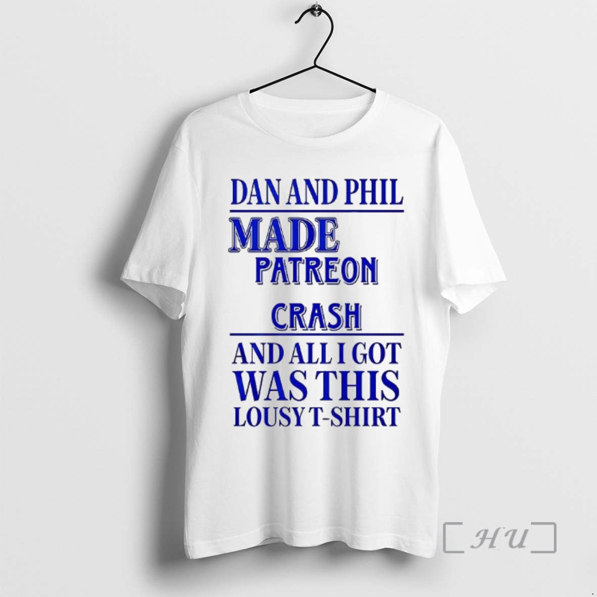 Officials Dan And Phil Made Patreon Crash T-Shirts, Hoodie, Sweatshirt | InkNestWear.com