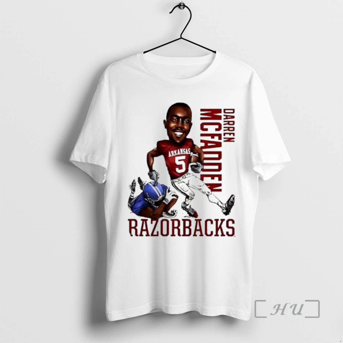 Officials Darren Mcfadden Arkansas Razorback Caricature Cartoon T-Shirts, Hoodie, Sweatshirt