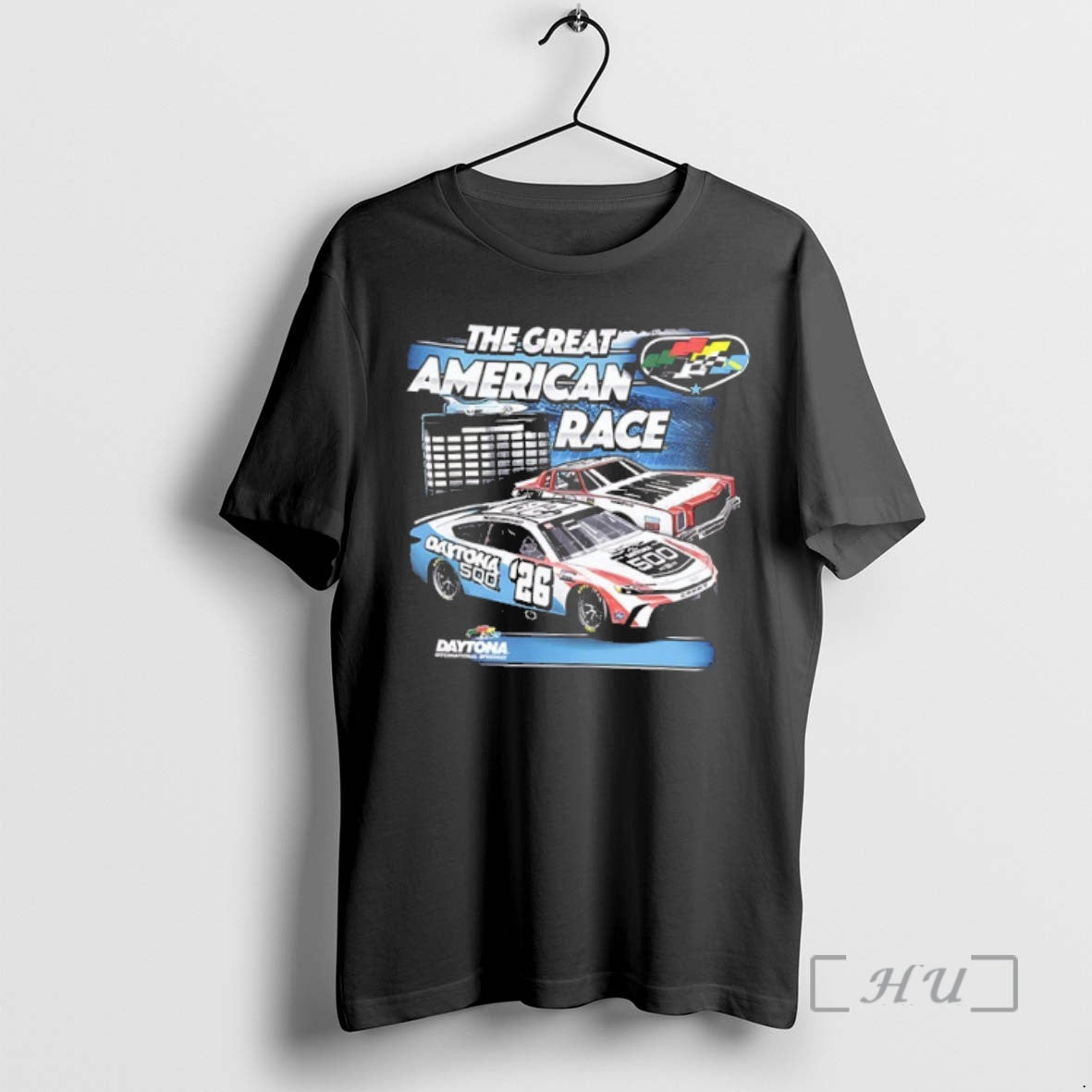 Officials Daytona International 2026 Daytona The Great American Race 500 Past Champions Schedule 2 Sided T-Shirts,...