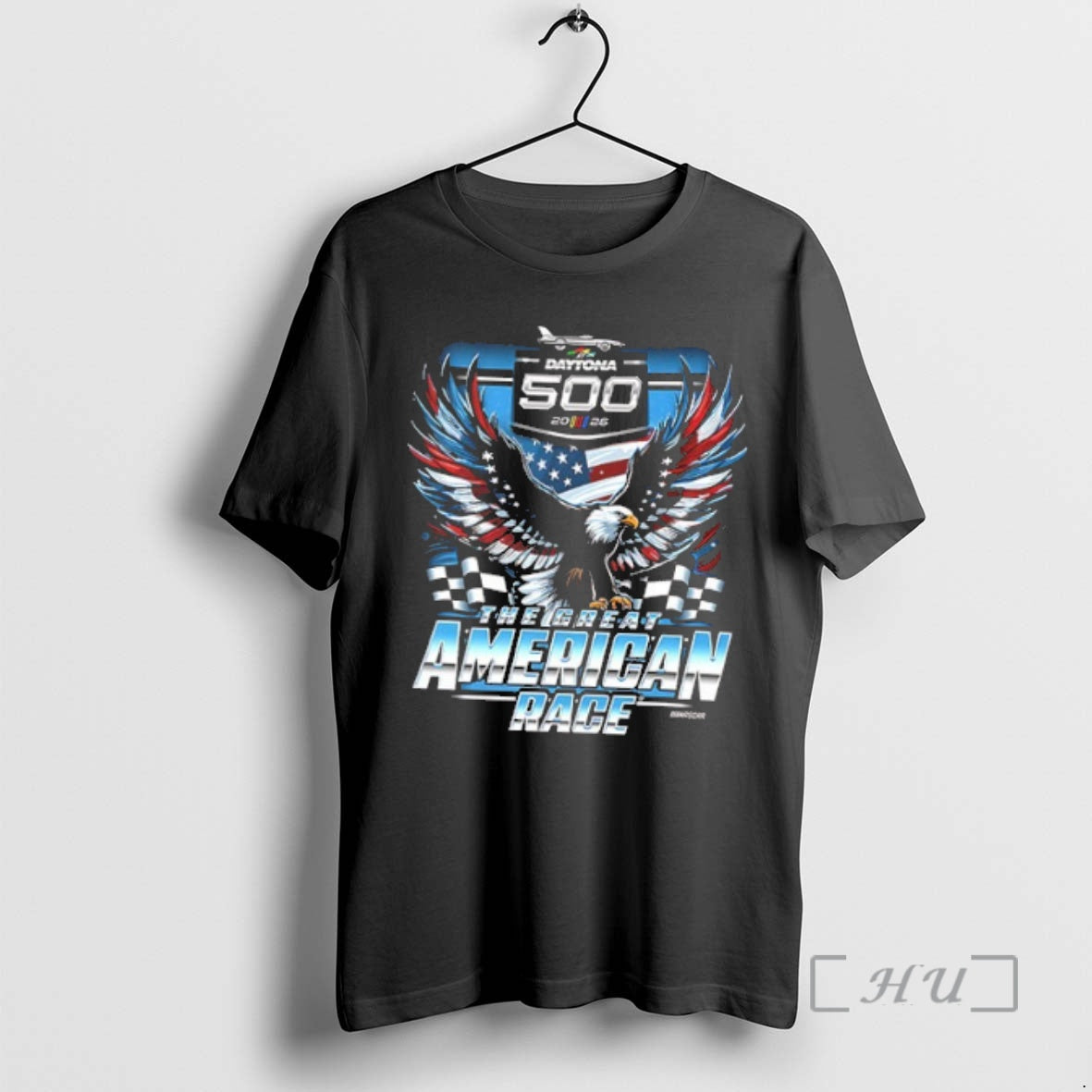 Officials Daytona International The Great American Race 2026 Daytona 500 Eagle 2 Sided Premium T-Shirts, Hoodie, Sweatshirt
