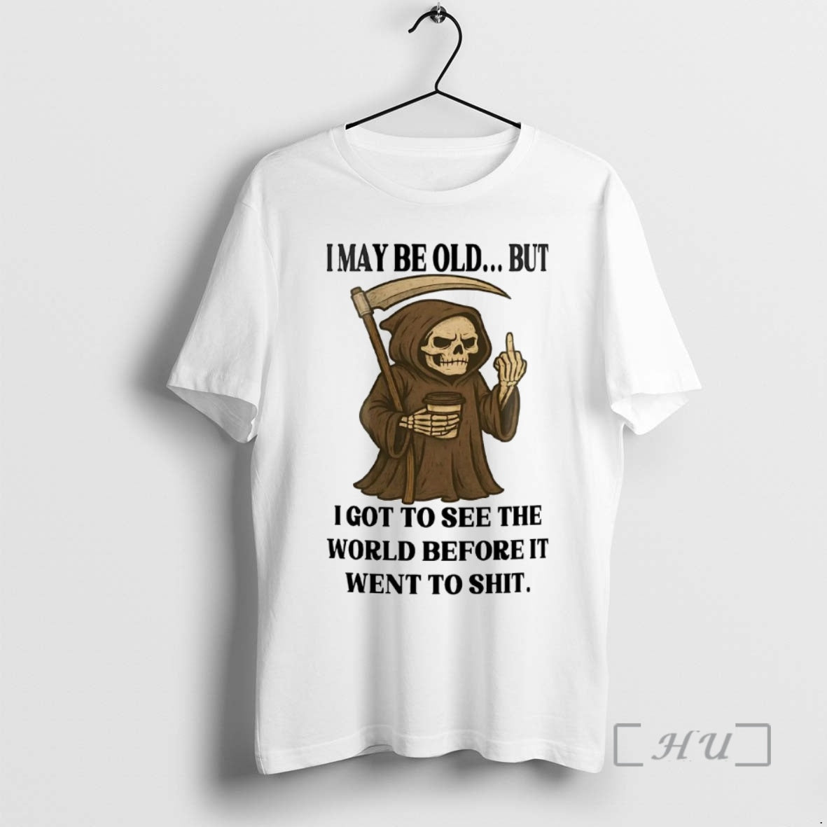 Officials Death I May Be Old But I Got To See The World Premium T-Shirts, Hoodie, Sweatshirt | InkNestWear.com