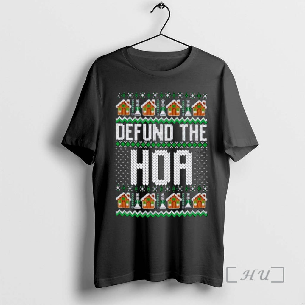 Officials Defund The Hoa Ugly Christmas Ornaments T-Shirts, Hoodie, Sweatshirt | InkNestWear.com